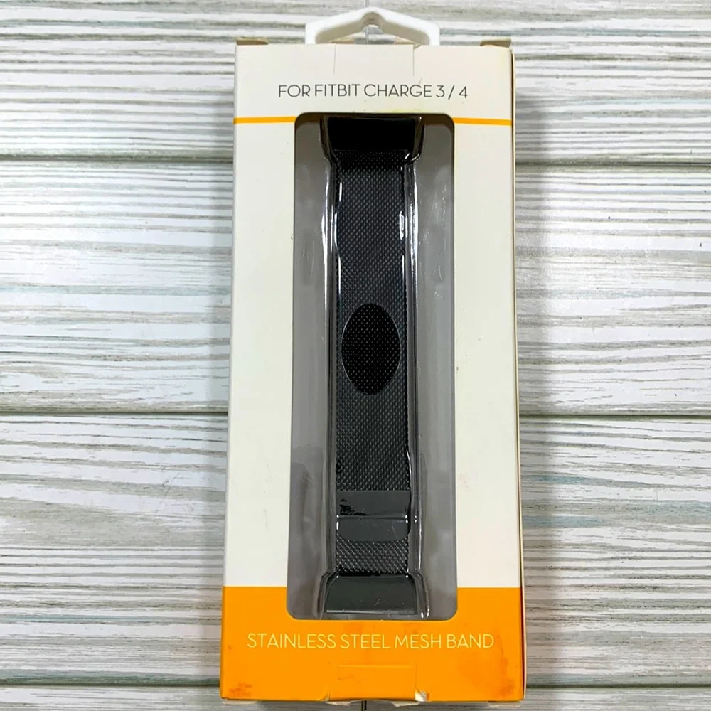 FitBit Stainless Steel Mesh Band